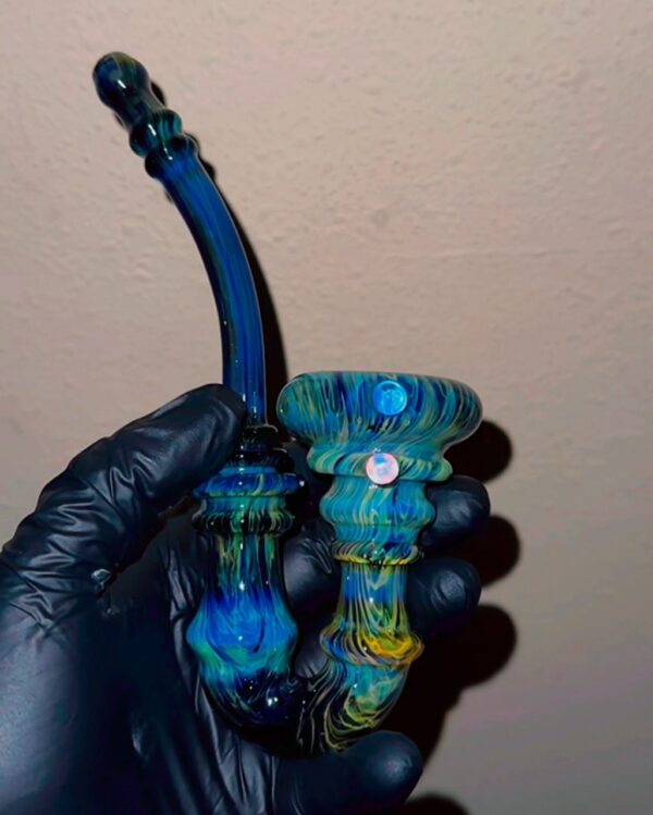 A glasswork creation that perfectly blends function and form.